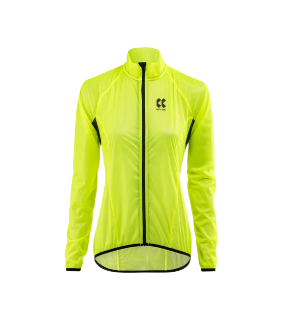 Chaqueta ciclismo mujer | RIDE ON Z Fluo
