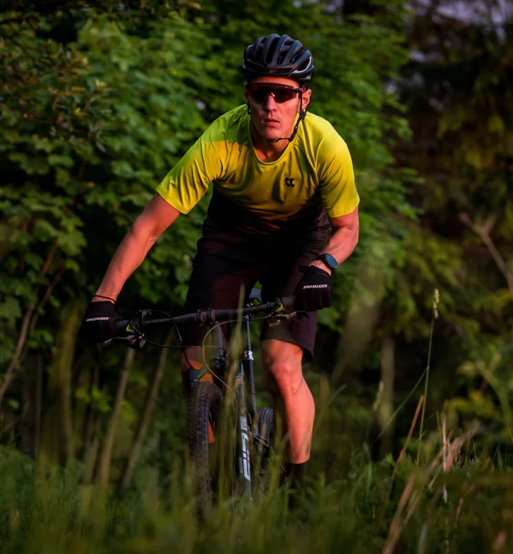 Maillot ciclismo manga corta hombre | DISCOVER Z2 Lime