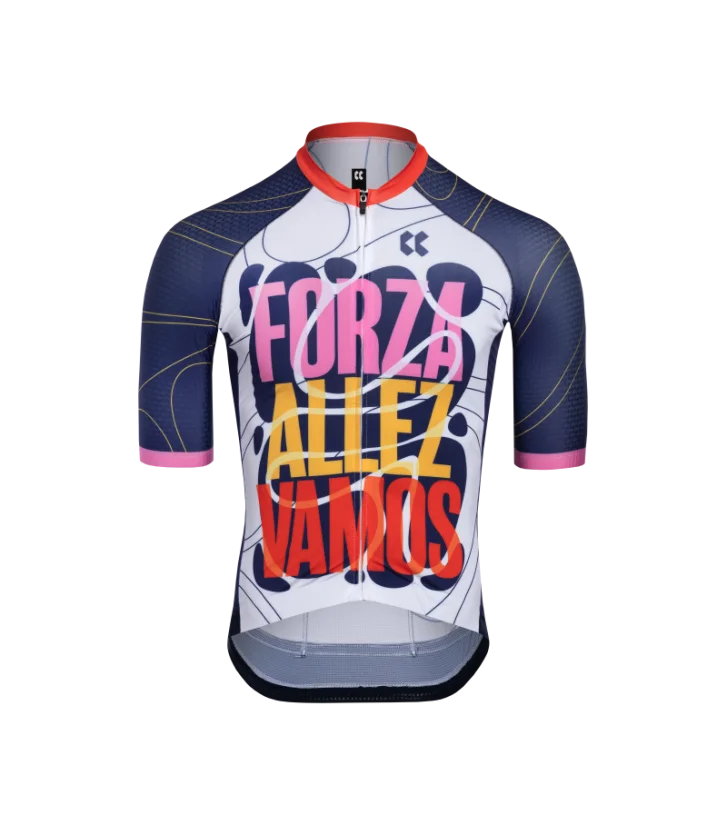 Maillot ciclismo manga corta hombre RAZOR | POSTERLAD Z6