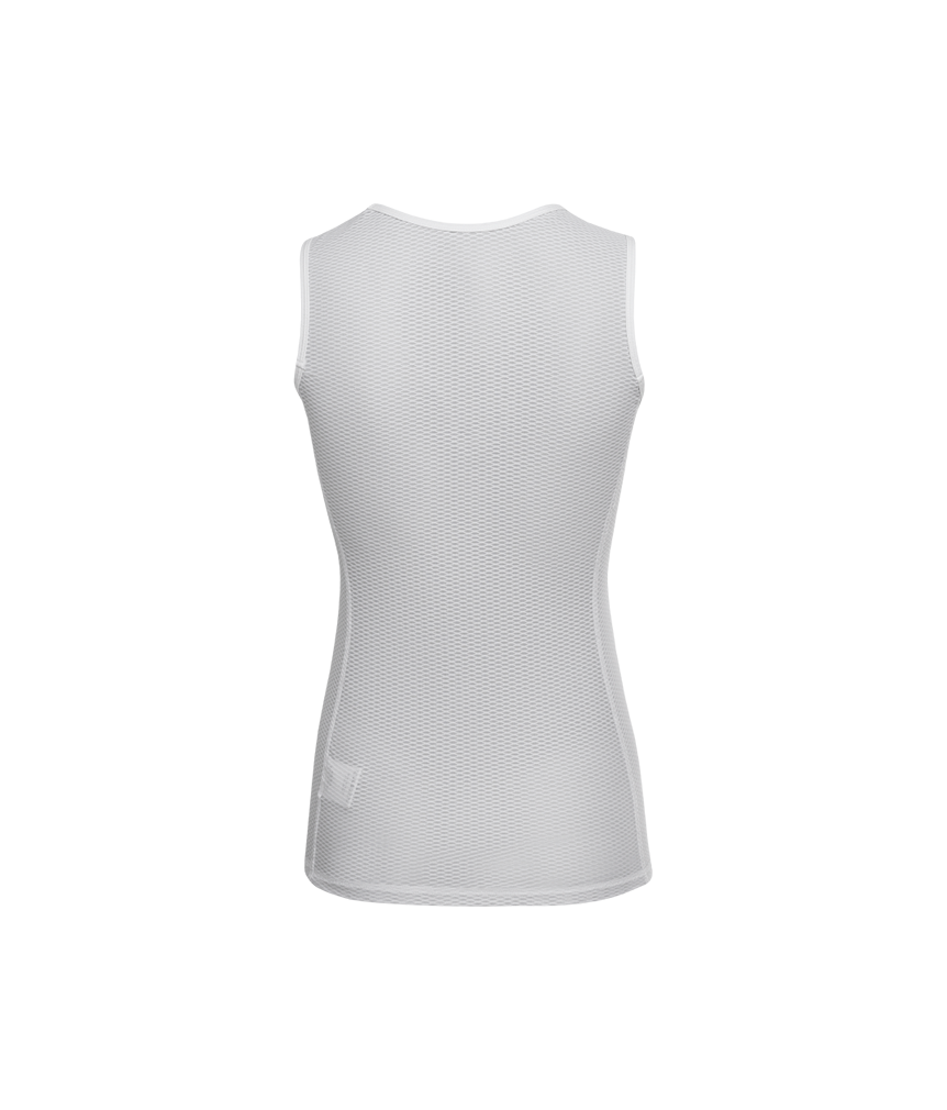 BASE Z1 | Camiseta interior sin mangas MicroMesh | blanco | MUJER